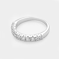 Rhinestone ring
