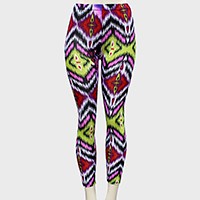 Bold Geometric Pattern Leggings