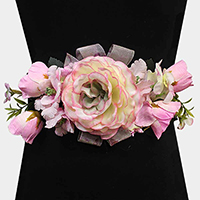 Artificial Flower Bouquet Elastic Belt