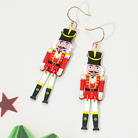 Christmas Soldier Nutcracker Dangle Earrings