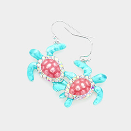 Turtle Dangle Earrings