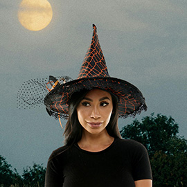 Spider Web Witch Hat