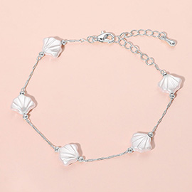 Shell Charm Dainty Beach Inspired Bracelet