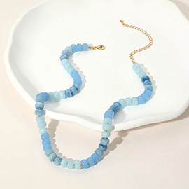 Gradient Beaded Necklace