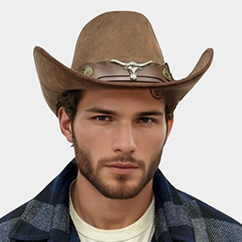 Steerhead Accent Band Western Cowboy Hat
