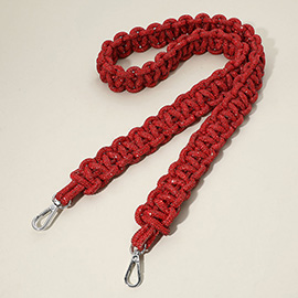 Bling Rhinestone Rope Bag Strap