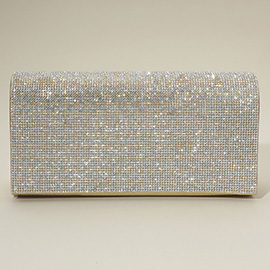 Bling Studded Evening Clutch Bag / Crossbody Bag