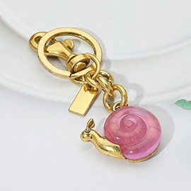 Snail Keychain / Bag Charm