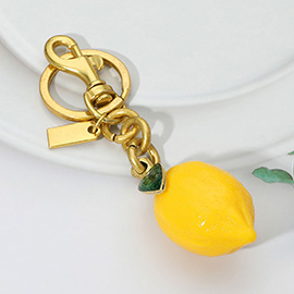 Lemon Keychain / Bag Charm